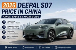 2026 Deepal S07 Price in China: EV & EREV Buying Guide