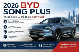 2026 BYD Song Plus Price in China, Specs & Export Guide