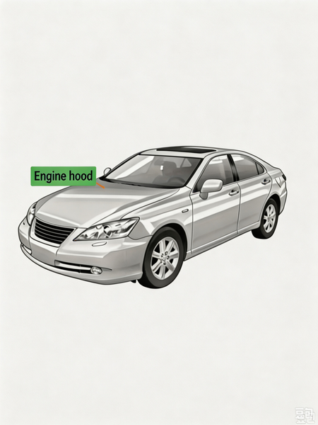 BYD ATTO 8 Engine Hood Replacement - OEM Fitment Partner