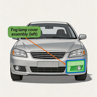 BYD Shark 6 Left Fog Light Cover Assembly - Genuine Fitment Partner