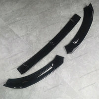 For VW Polo AW MK6 2017-2025 GTI R-Line TGI MPI TSI Life Gloss Black Car Front Bumper Splitter Lip Diffuser Spoiler Chin Tuning - Partner 34 - Wangdao Car Parts