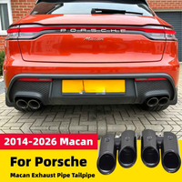 Porsche Macan 2.0T Quad Exhaust System Nozzle Muffler Tailpipe 2014-2026