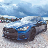 For INFINITI Q50 Sedan 2014-2017 Front Splitter Car Front Bumper Lip Spoiler Splitter Bumper Lip Chin Spoiler Bodykit Trims - Partner 34 - Wangdao Car Parts