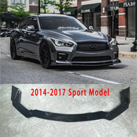 For INFINITI Q50 Sedan 2014-2017 Front Splitter Car Front Bumper Lip Spoiler Splitter Bumper Lip Chin Spoiler Bodykit Trims - Partner 34 - Wangdao Car Parts