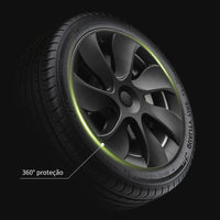Cyclone Style Tesla Model Y 19 Inch Wheel Covers 4PCS - Wangdao Car Parts