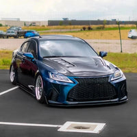 Vented Carbon Fiber Hood Bonnet Cover Set With Bolts For IS IS250 IS350 2006-2012 - Partner 34 - Wangdao Car Parts