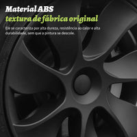 Cyclone Style Tesla Model Y 19 Inch Wheel Covers 4PCS - Wangdao Car Parts