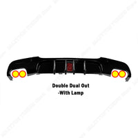Rear Bumper Splitter Lip Spoiler For BMW 3 Series E90 E91 M Sport 2005-2012 MP Style Rear Diffuser Guard Car Replacement Part - Partner 34 - Wangdao Car Parts