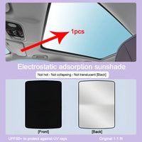 Car Roof Sunshade For Polestar 2 Sunroof 2020 2021 2022 2023 2024 Electrostatic Adsorption Blind Shading Auto Outdoor Accessory - Partner 34 - Wangdao Car Parts