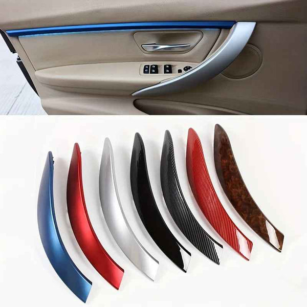 F30 F31 3 4 3GT Series 2013-2018 Inner Doors Handle Outer Pull Trim Cover Car Accessories For BYD 316d 318d 320d 320i 325