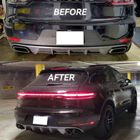 Porsche Macan 2.0T Quad Exhaust Pipe Tailpipe Muffler Tip 2019-2024