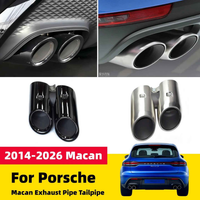 Porsche Macan 2.0T Quad Exhaust System Nozzle Muffler Tailpipe 2014-2026
