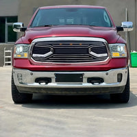 Upgrade Front Inlet Grille Mask Grid Grill Sport For Dodge Ram 1500 2012-2018 Car Tuning Mesh Chrome Silvery Body Kit Facelift - Partner 34 - Wangdao Car Parts