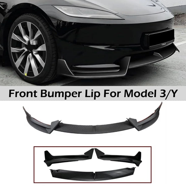 Front Bumper Lip for Tesla Model 3 Y 2017-2024 - Wangdao Car Parts