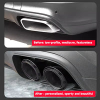 For 2017 to 2024 Porsche Panamera 971 Square Exhaust Upgrade Sport Quad Black Stainless Steel Muffler Tailpipe Exhaust Tip HKD 1 , 082 . 18 HKD1,545.98 -30% 5 59 sold Extra 5% off with coins Partner