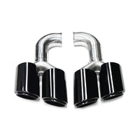 Porsche Cayenne 2011-2014 Quad Exhaust Tip 304 Stainless Steel