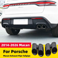 Porsche Macan 2.0T Quad Exhaust System Nozzle Muffler Tailpipe 2014-2026