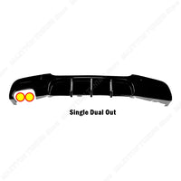 Rear Bumper Splitter Lip Spoiler For BMW 3 Series E90 E91 M Sport 2005-2012 MP Style Rear Diffuser Guard Car Replacement Part - Partner 34 - Wangdao Car Parts