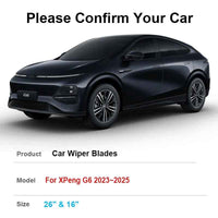 XPeng G6 Wiper Blades 2023-2025