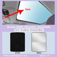 Car Roof Sunshade For Polestar 2 Sunroof 2020 2021 2022 2023 2024 Electrostatic Adsorption Blind Shading Auto Outdoor Accessory - Partner 34 - Wangdao Car Parts
