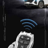 Changan CS35 Plus Key Cover Metal+Silicone