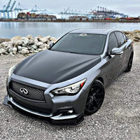 For INFINITI Q50 Sedan 2014-2017 Front Splitter Car Front Bumper Lip Spoiler Splitter Bumper Lip Chin Spoiler Bodykit Trims - Partner 34 - Wangdao Car Parts