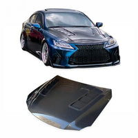 Vented Carbon Fiber Hood Bonnet Cover Set With Bolts For IS IS250 IS350 2006-2012 - Partner 34 - Wangdao Car Parts
