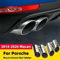Porsche Macan 2.0T Quad Exhaust System Nozzle Muffler Tailpipe 2014-2026