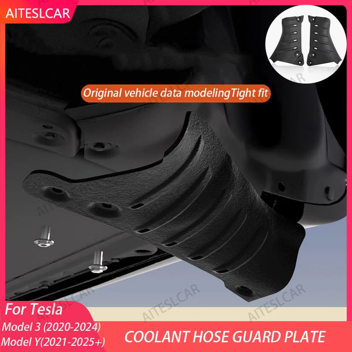 2PCS Aluminum Alloy Coolant Hose Guard Plates for Tesla Model 3 Model Y Juniper 2025 Chassis Coolant Pipe Lower Guard Protector HKD 222 . 92 HKD525.82 -57% 4.2 37 sold New shoppers save HKD302.9 Extra 1% off with coins See preview Similar items - Wangdao Car Parts