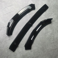 For VW Polo AW MK6 2017-2025 GTI R-Line TGI MPI TSI Life Gloss Black Car Front Bumper Splitter Lip Diffuser Spoiler Chin Tuning - Partner 34 - Wangdao Car Parts