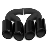 Porsche Cayenne 2011-2014 Quad Exhaust Tip 304 Stainless Steel