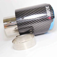 Universal Car Exhaust Tip Carbon Fiber Muffler Nozzle