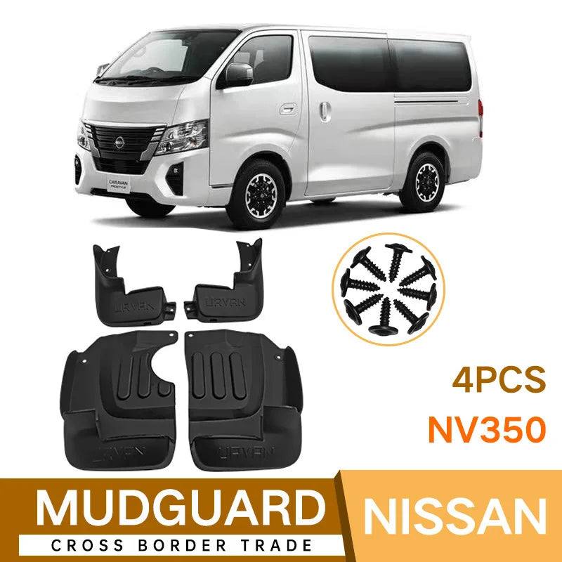 For Nissan NV350 car front and rear tire fenders, mud flaps, modified soft fenders fender flares mud flaps - Partner 34 - Wangdao Car Parts