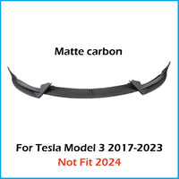 Front Bumper Lip for Tesla Model 3 Y 2017-2024 - Wangdao Car Parts