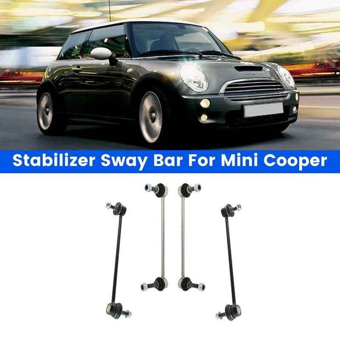Mini Cooper R50-R56 4pcs Suspension Sway Bar End Links Kit