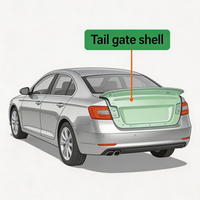 BYD Shark 6 Tail Gate Shell Replacement - Original Fitment Partner