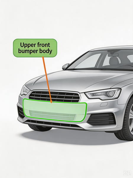 BYD Shark 6 Upper Front Bumper Body Replacement Part Partner